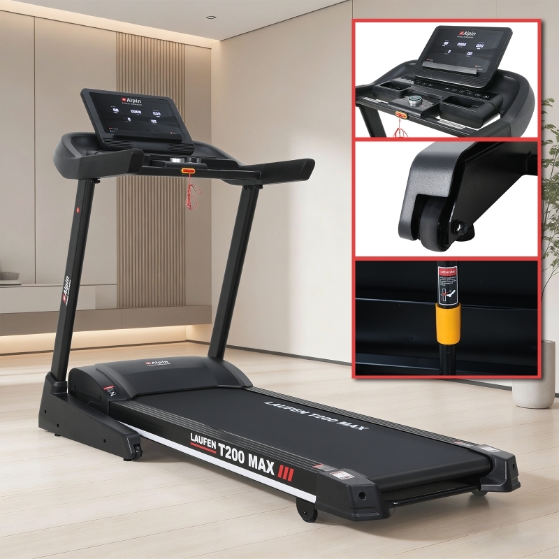Беговая дорожка Alpin LAUFEN T-200 MAX (22 км/ч, 160кг)