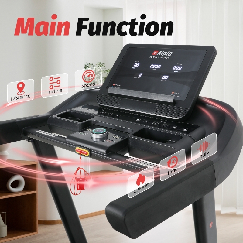 Беговая дорожка Alpin LAUFEN T-200 MAX (22 км/ч, 160кг)