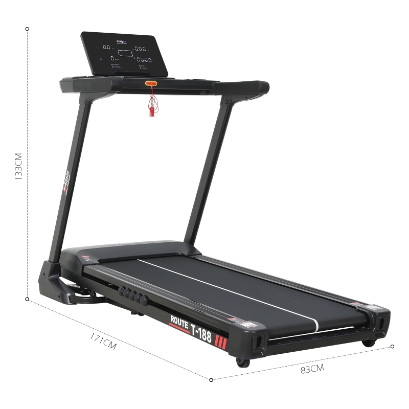 Беговая дорожка Alpin ROUTE T-188 (20 км/ч, 140кг)