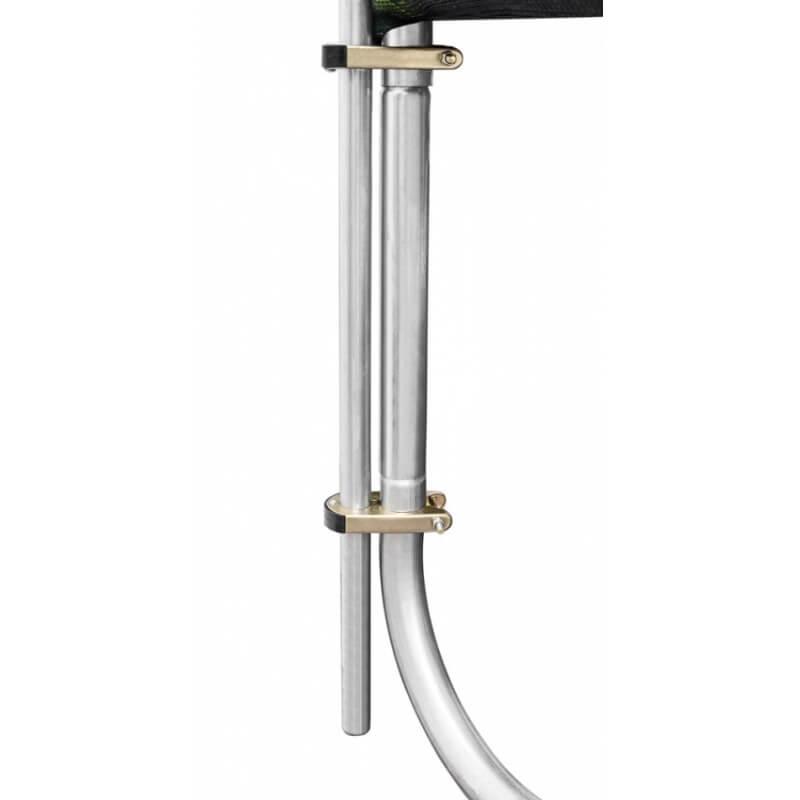 Батут "Alpin" (12ft) с внешней сеткой и лестницей (4 усиленные ноги). Диаметр - 374 см. Нагрузка - 150 кг.