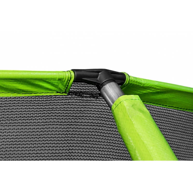 Батут "Alpin SKY Carbon" (10ft) с внутренней сеткой и лестницей. Диаметр - 312 см. Нагрузка - 150 кг.