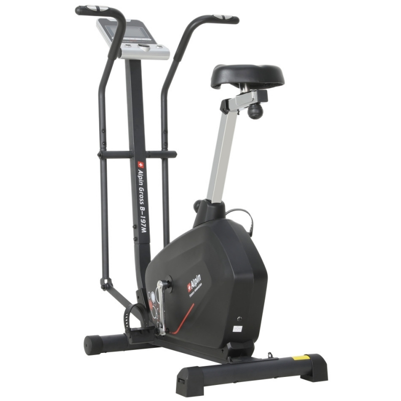 Велотренажер ALPIN Gross B-197M (маховик 8кг; 120 кг)