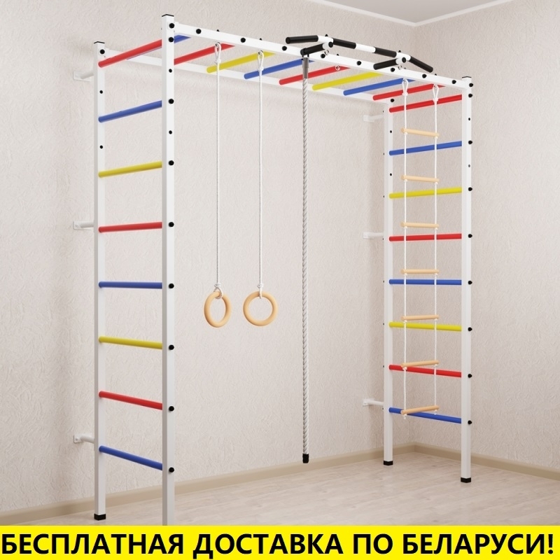 Спортивный комплекс с турником и детское навесное (Sv Sport П 401)