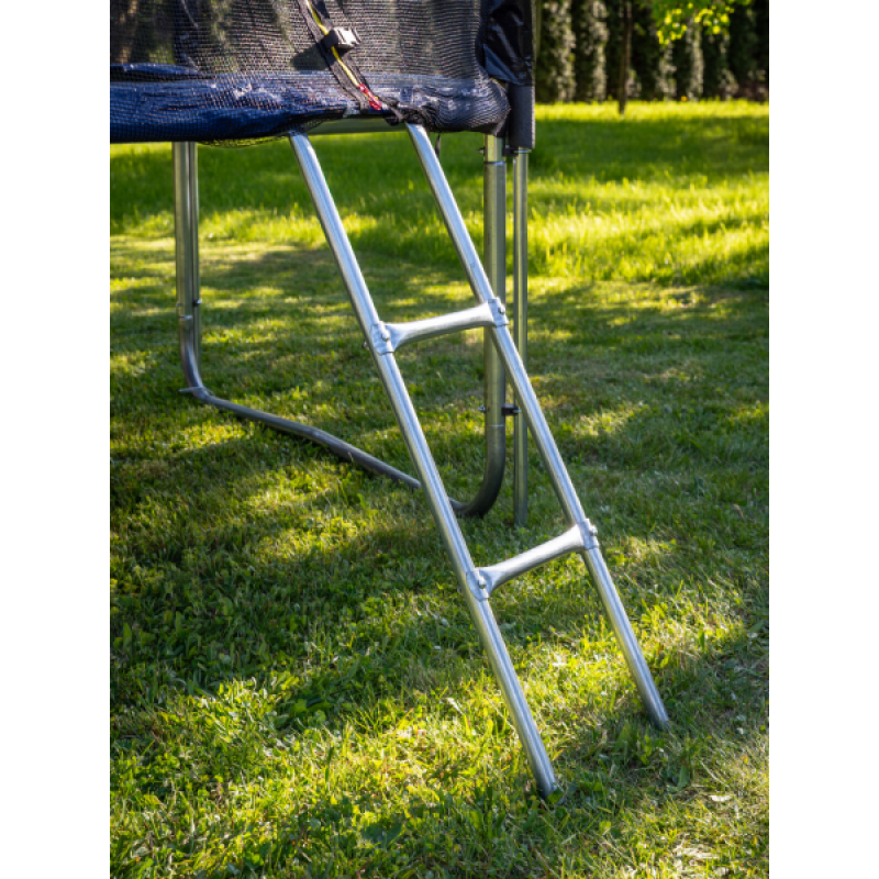 Батут Funfit PRO (10FT) (УСИЛЕННЫЙ) с защитной сеткой и лестницей. Диаметр - 312 см. Нагрузка - 180 кг.