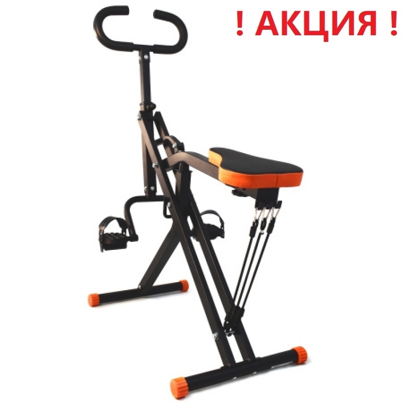 Тренажер наездник Calviano Rider оранжевый