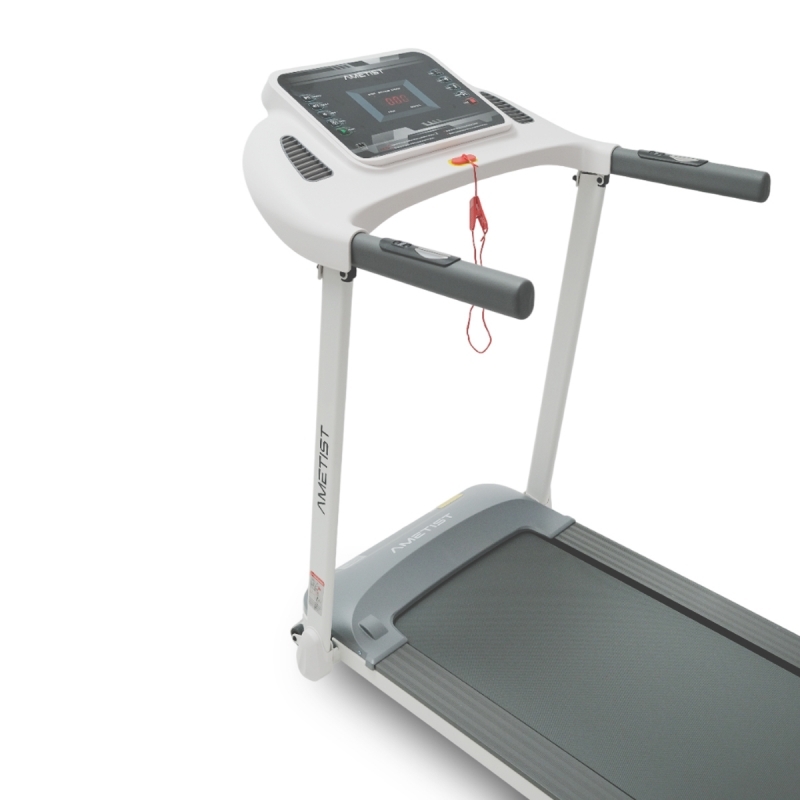 Беговая дорожка AMETIST FLOW White-Gray (16 км/ч /130 кг)