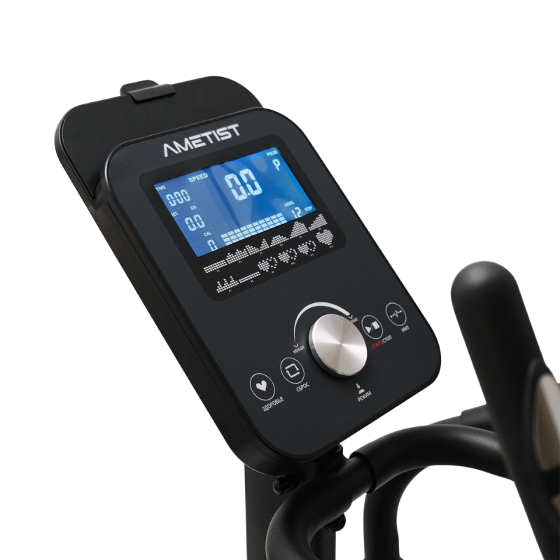 Эллиптический тренажер AMETIST Olympus (маховик 7кг; 135 кг)