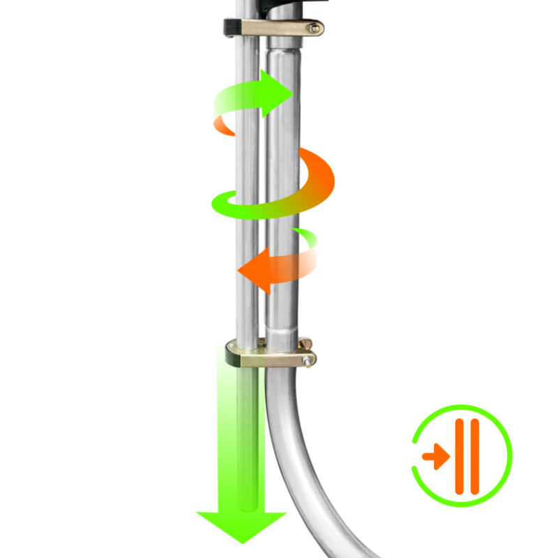 Батут "Alpin" (12ft) с внешней сеткой и лестницей (4 усиленные ноги). Диаметр - 374 см. Нагрузка - 150 кг.