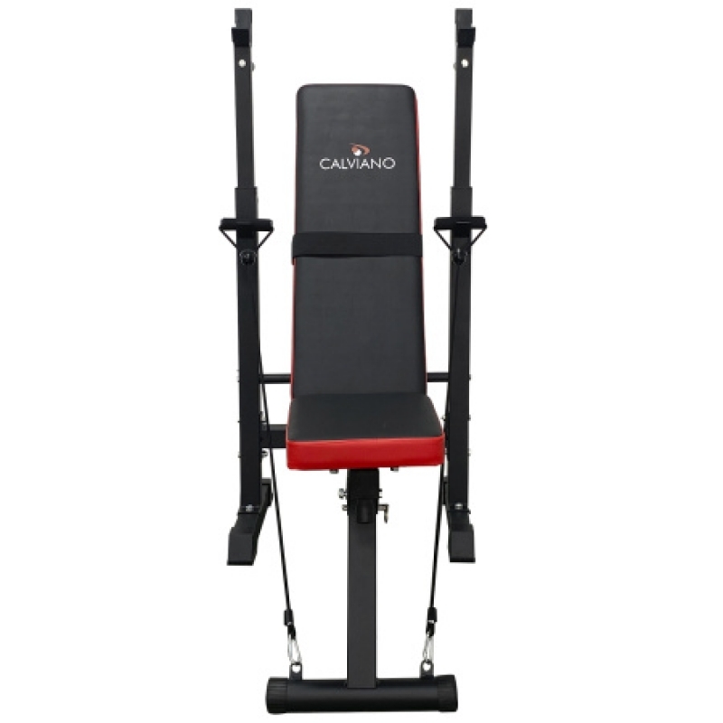 Скамья спортивная Calviano 1008 Red+black