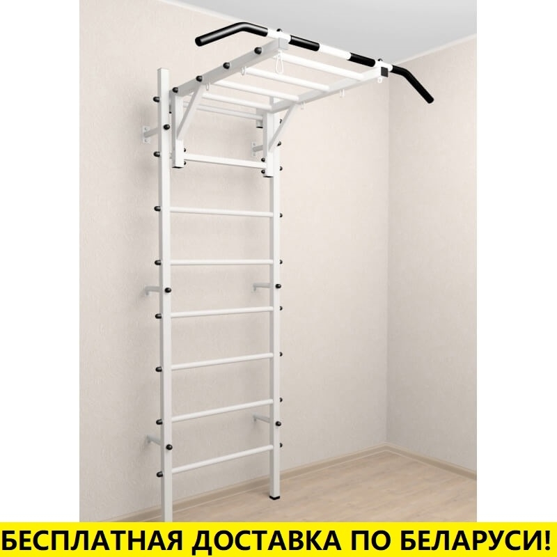 Шведская стенка усиленная с турником рукоходом (SV Sport 620)