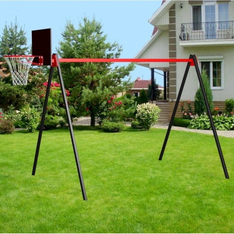 Уличные качели Sv Sport рама 3,0м + щит баскетбольный (УК160К)