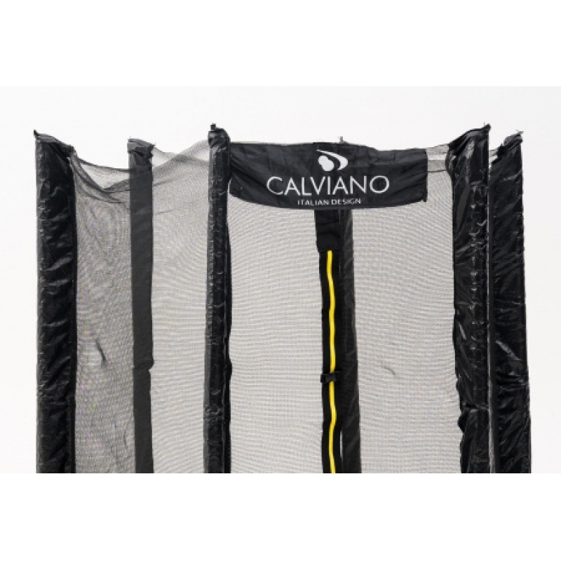 Батут "Calviano" (6 ft) SMILE с внешней сеткой, складной. Диаметр - 183 см. Нагрузка - 90 кг.