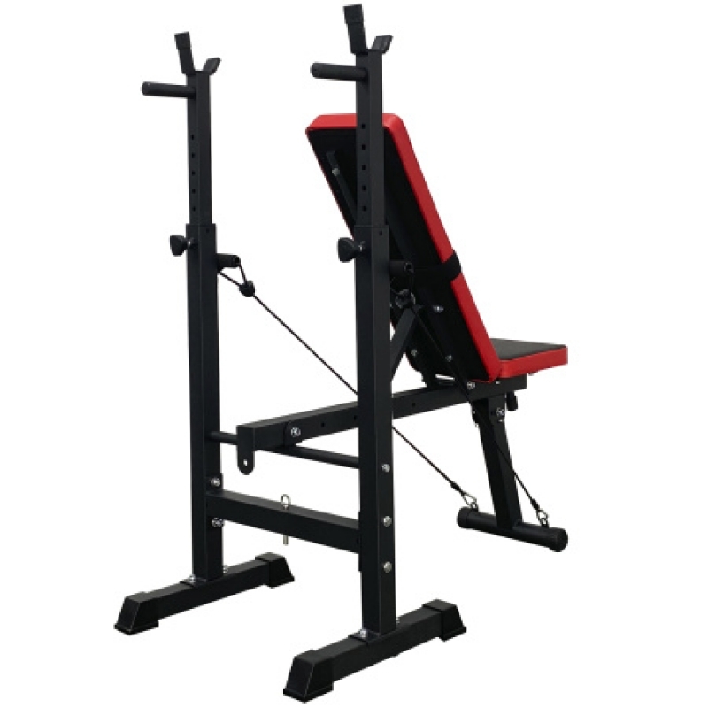 Скамья спортивная Calviano 1008 Red+black