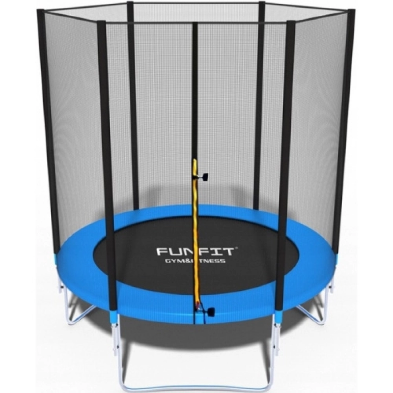 Батут Funfit BASIC (6FT) с защитной сеткой без лестницы. Диаметр - 183 см. Нагрузка - 120 кг.