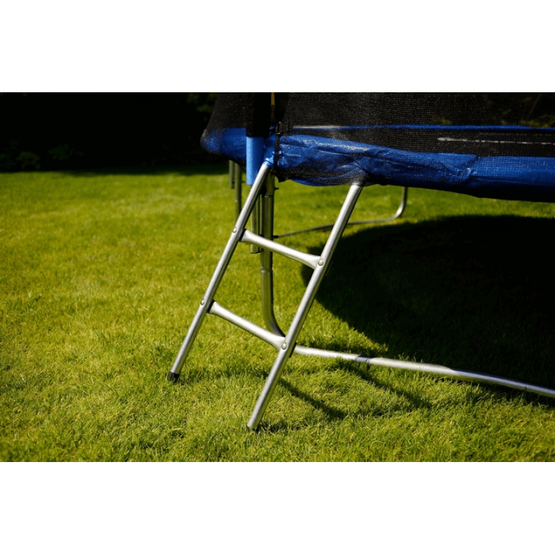 Батут "FunFit" (10 ft) с внешней сеткой и лестницей. Диаметр - 312 см. Нагрузка - 100 кг.