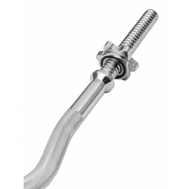 Гриф для штанги Alpin BBZ-120, Z-образный, диаметр 25мм, длина 120см