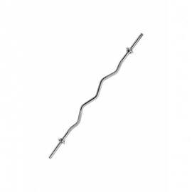 Гриф для штанги Alpin BBW-120, W-образный, диаметр 25мм, длина 120см