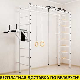 Спортивный комплекс с турником, брусьями и детское навесное (Sv Sport П 403)