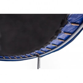 Батут "Atlas Sport" (13ft) PRO BLUE с внешней сеткой и лестницей(усиленные опоры). Диаметр - 404 см. Нагрузка - 180 кг.