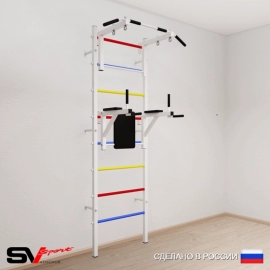 Шведская стенка Sv Sport усиленная 603 (Турник стандарт/Брусья)