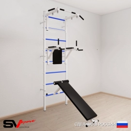Шведская стенка Sv Sport усиленная 605 (Турник стандарт/Брусья/Скамья)