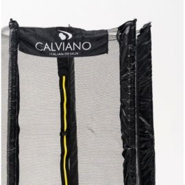 Батут "Calviano" (6 ft) SMILE с внешней сеткой, складной. Диаметр - 183 см. Нагрузка - 90 кг.