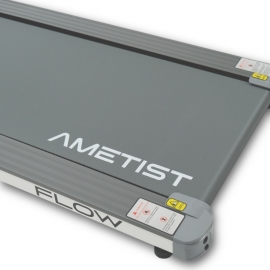 Беговая дорожка AMETIST FLOW White-Gray (16 км/ч /130 кг)