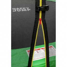 Батут "Happy Jump" (14ft) PRO с внешней сеткой и лестницей. Диаметр - 435 см. Нагрузка - 180 кг.