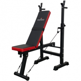 Скамья спортивная Calviano 1008 Red+black