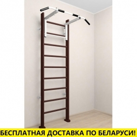 Деревянная шведская стенка с турником стандарт (SV Sport 901 (венге))