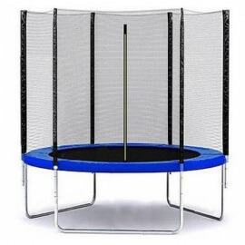 Батут "Atlas Sport" (6ft) BLUE с внешней сеткой. Диаметр - 183 см. Нагрузка - 100 кг.