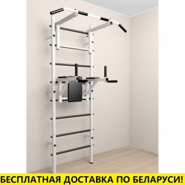 Шведская стенка усиленная с турником стандарт и брусьями (SV Sport 603)