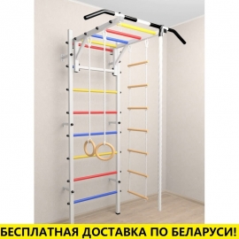Шведская стенка + турник рукоход + детское навесное (SV Sport 521)