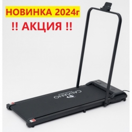 Беговая дорожка Calviano slim black (10 км / ч /100 кг)