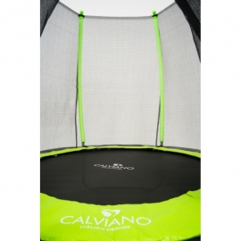Батут "Calviano" (6 ft) MASTER GREEN с внешней сеткой. Диаметр - 183 см. Нагрузка - 100 кг.