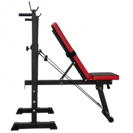 Скамья спортивная Calviano 1008 Red+black