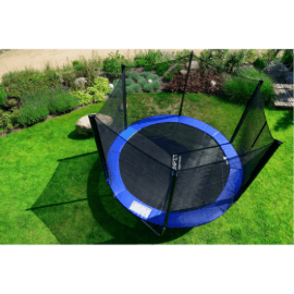 Батут "FunFit" (10 ft) с внешней сеткой и лестницей. Диаметр - 312 см. Нагрузка - 100 кг.