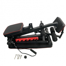 Скамья спортивная Calviano 1003 Red+black складная