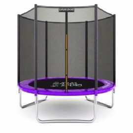 Батут "Atlas Sport" (6ft) PURPLE с внешней сеткой. Диаметр - 183 см. Нагрузка - 100 кг.