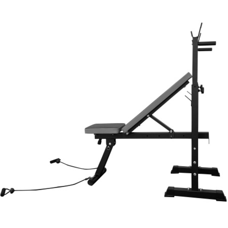 Скамья спортивная Calviano 1008 Grey+black